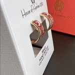 House of Harlow 1960 | Red Celestial Earrings Photo 4