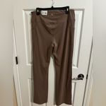 Gaiam New La Coupe OM High Rise Yoga Pant Pockets XL Taupe Photo 7