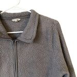 Sonoma Life + Style gray comfortable soft warm full zip jacket fluffy winter Photo 1