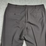 Talbots ‎ Womens Pants 12 Brown Stretch Wide Leg Career Business Dress Trouser Photo 4