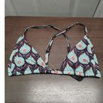 TAVIK Swimwear NWT Size Medium Vivienne Monaco Merlot Boho Bikini TOP Only Blue Photo 1
