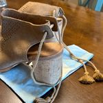 Toms Elba Seville Leather Tan Brown Peep-Toe Heeled Sandals 11 Photo 2