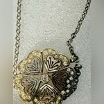 Brighton Blooming Hearts Magnet Transforming Pendant Necklace Swavorski Crystal Photo 6