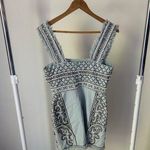 ASOS NWOT Classy Light Blue Beaded Mini Dress Size 6 Photo 4