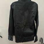 Merona  Women’s Large Classic Black Button-Up Shirt Sleek Chic Casual Office Photo 1