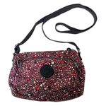 Kipling Heart Festival Crossbody Nylon Bag Purse HTF No Monkey Keychain Photo 0