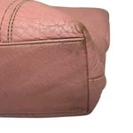 Coach Hamilton Pink Pebbled Leather Tote Shoulder Bag Photo 7