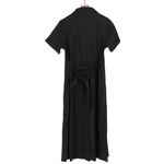 American Giant Women's Utility Dress Size M Made In USA Black Size M Photo 5