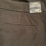 J Crew Factory women’s Kelsey flare pant cropped dress pant black Size 10P NWT Photo 5