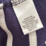 Blue and White Nautical Stripe Swim Coverup Size M Photo 10