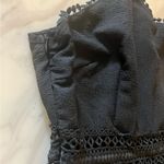 Women’s Mini Lace, Ruffles, Black, Size XL Dress Lined With Adjustable Straps Black Photo 12