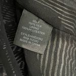 Greylin Anthropologie Black White Rope Belt High-Low 100% Silk Mini Dress M Pockets Photo 8