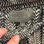 Sunday in Brooklyn  Boho‎ Off The Shoulder Ruffle Short Sleeve Chevron Blouse S Photo 2