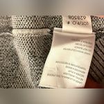 Tribal Sweater Dress Womens M Silver Gray Zebra Print Belted Tunic Top Size M Photo 10