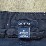Nautica  Anchor Shorts Navy Blue White 6 Cotton Stretch Coastal Photo 2