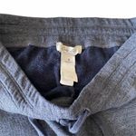 Lucky Brand VHTF: Lucky ꕥ Lotus Embroidered Tux Sweatpants ꕥ Heather Navy + Bright Pink Red Photo 5