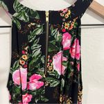 Altar'd State Altar’s State Black & Pink Tropical Floral Tank Top Size XS Photo 4