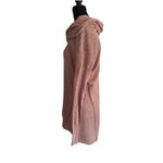 Ruby Moon  Long Sleeve Dusty Rose Cowl Neck Lightweight Tunic Sweater Size L Photo 3
