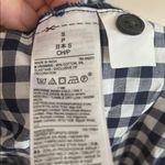 Gap Blue and White Gingham Shirt Dress Photo 2