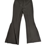 Sharagano Y2K Vintage Split Leg Flare Pants Black Size Large Photo 0