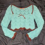 Urban Outfitters  Crochet Bow Top Photo 0