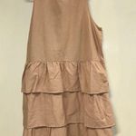 Mud Pie Light Pink Ruffle Layered Dress Photo 0