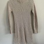 Abercrombie & Fitch neutral knit sweater dress size small Photo 1