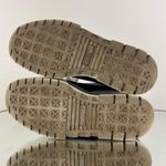 Puma Womens White Black Leather Mayze Classic Chunky Platform Lace Up Sneakers Photo 9