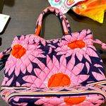 Vera Bradley Pink Floral Quilted Tote Bag Photo 0
