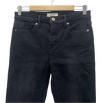 Revtown Jeans Decade Denim Size 28 | 6 Mid Rise Skinny Ankle Jean Jet Black Wash Photo 4