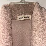 Lime N Chili Dusty Pink Textured Coat Women’s Medium Tan Photo 1
