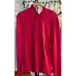 Bally Total Fitness  Hoodie Women's‎ Heather Bright Rose Pullover Photo 4