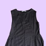 Dark Gray / Washed Black sleeveless Japanese dress with button detailing 🔥 Size M Photo 2