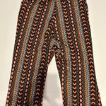 Windsor Printed paisley striped flare pants by  size small Photo 7
