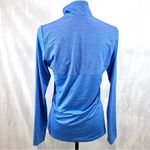 Adidas winter blue long sleeve 1/4 zip golf pullover polo top size small Photo 4