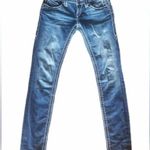Rock Revival  ‘Scarlett Skinny’ Low-Rise Med-Dark Wash Jeans Photo 0