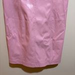 Show Me Your Mumu Woods Mini Dress Pink Faux Leather Photo 5