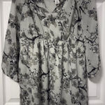 Motherhood  Gray Floral Dress Photo 0