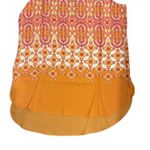 Rose + Olive NEW  Women's Blouse Medium Sleeveless High Low Floral Polyester Photo 6