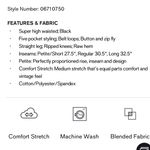 EXPRESS Super High Rise Straight Jeans  Photo 5