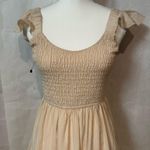 VICI  Cream Tiered Mini Dress Photo 4