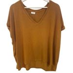Mod Ref  Large capped sleeve mustard rust color Photo 0