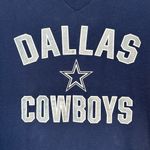 Fanatics Women's  Dallas Cowboys Graphic Shirt V-Neck Size Small EUC #7414 Photo 2