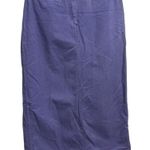 Christopher & Banks Vintage Y2K Purple Cotton Midi Skirt Women’s Size 10 Photo 0