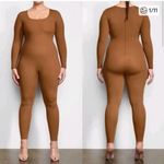 SKIMS NEW  All-In-One Scoop Neck Long Sleeve Jumpsuit - Caramel Womens‎ Size 2X Photo 1