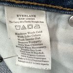 Everlane  Jeans Womens 29 Curvy 90s Cheeky Straight Organic Cotton Blue Denim Photo 11