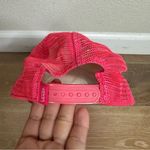 Vans Off the Wall Women's Pink White Snapback Hat Photo 8