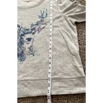 Aeropostale  Sweatshirt Women’s XL Gray Free State Darling Deer Artsy Soft Y2K Photo 7