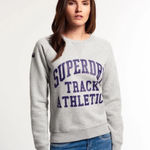 Superdry women's Athletics crew neck sweatshirt size small Photo 2