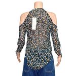Veronica Beard  Flynn Silk Bow Blouse, Black Multi, 2 (US) Photo 8